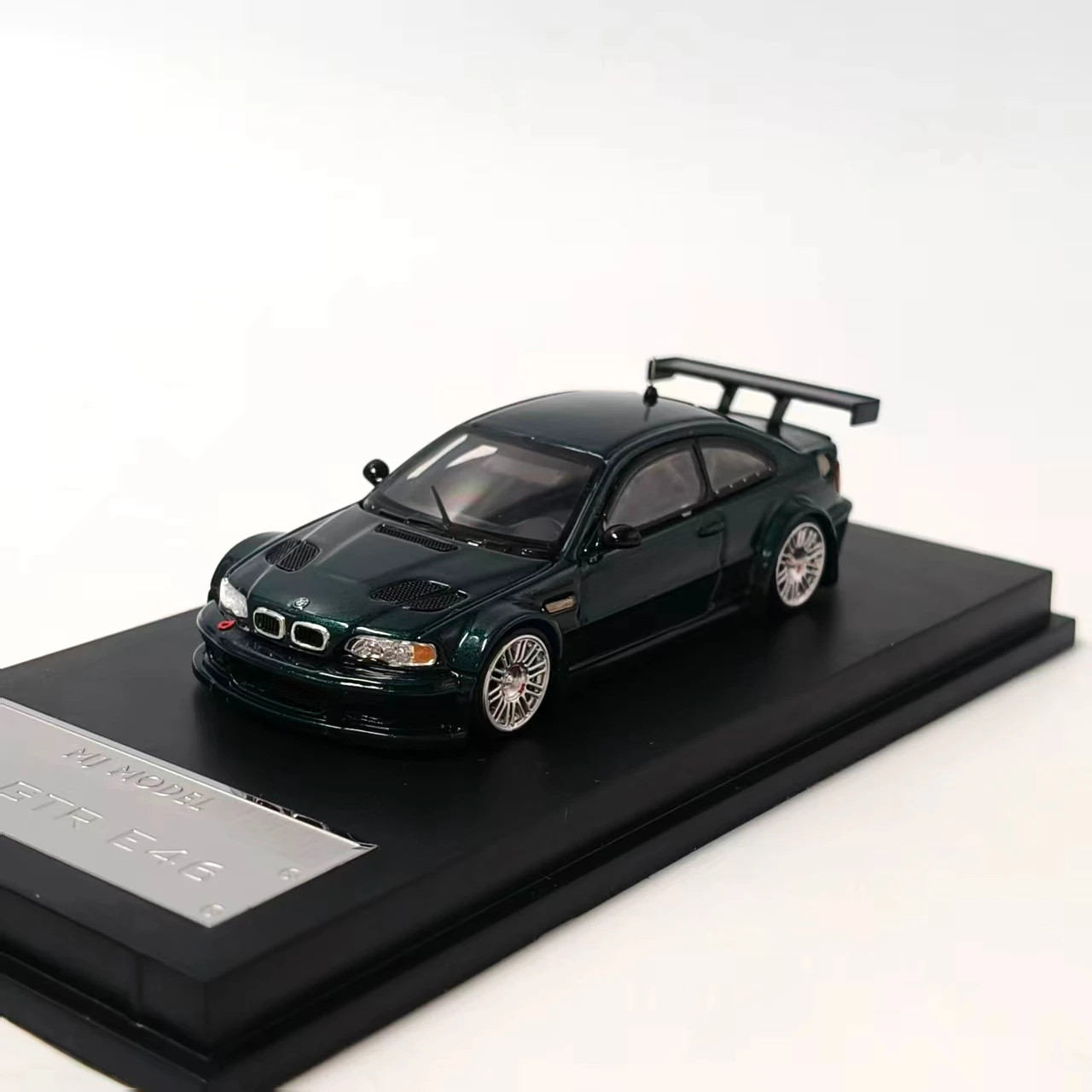 MJ 1:64 M3 GTR E46 3 Series Alloy Car Diecasts & Toy Vehicles Car Model Miniatur