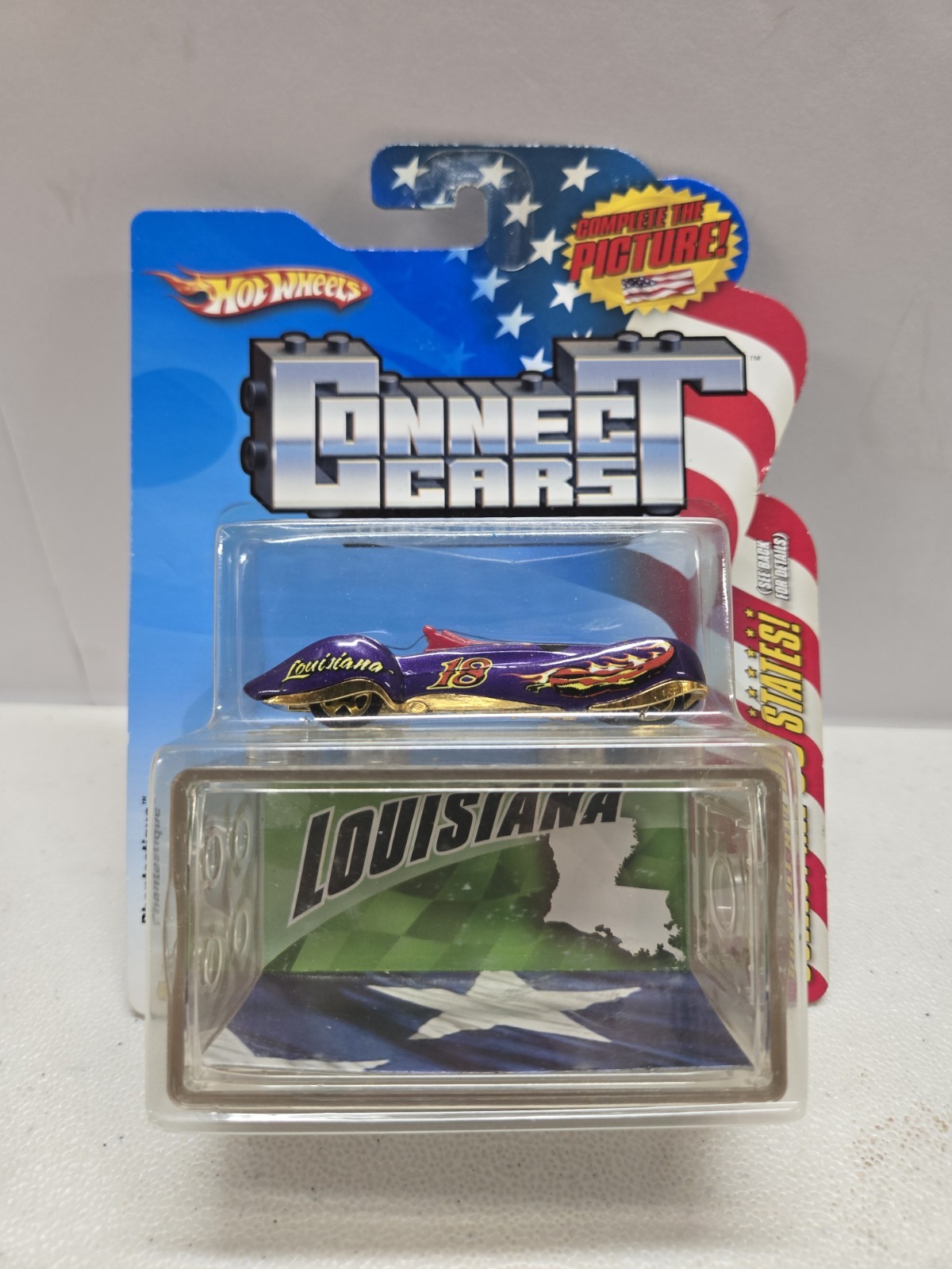 Hot Wheels – 2008 Connect Cars – Phantastique – Purple – Louisiana AH5