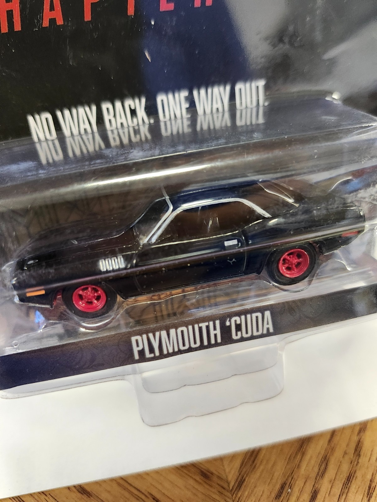 Greenlight Hollywood Series 41 John Wick Chapter 4 Plymouth ‘Cuda TARGET CHASE