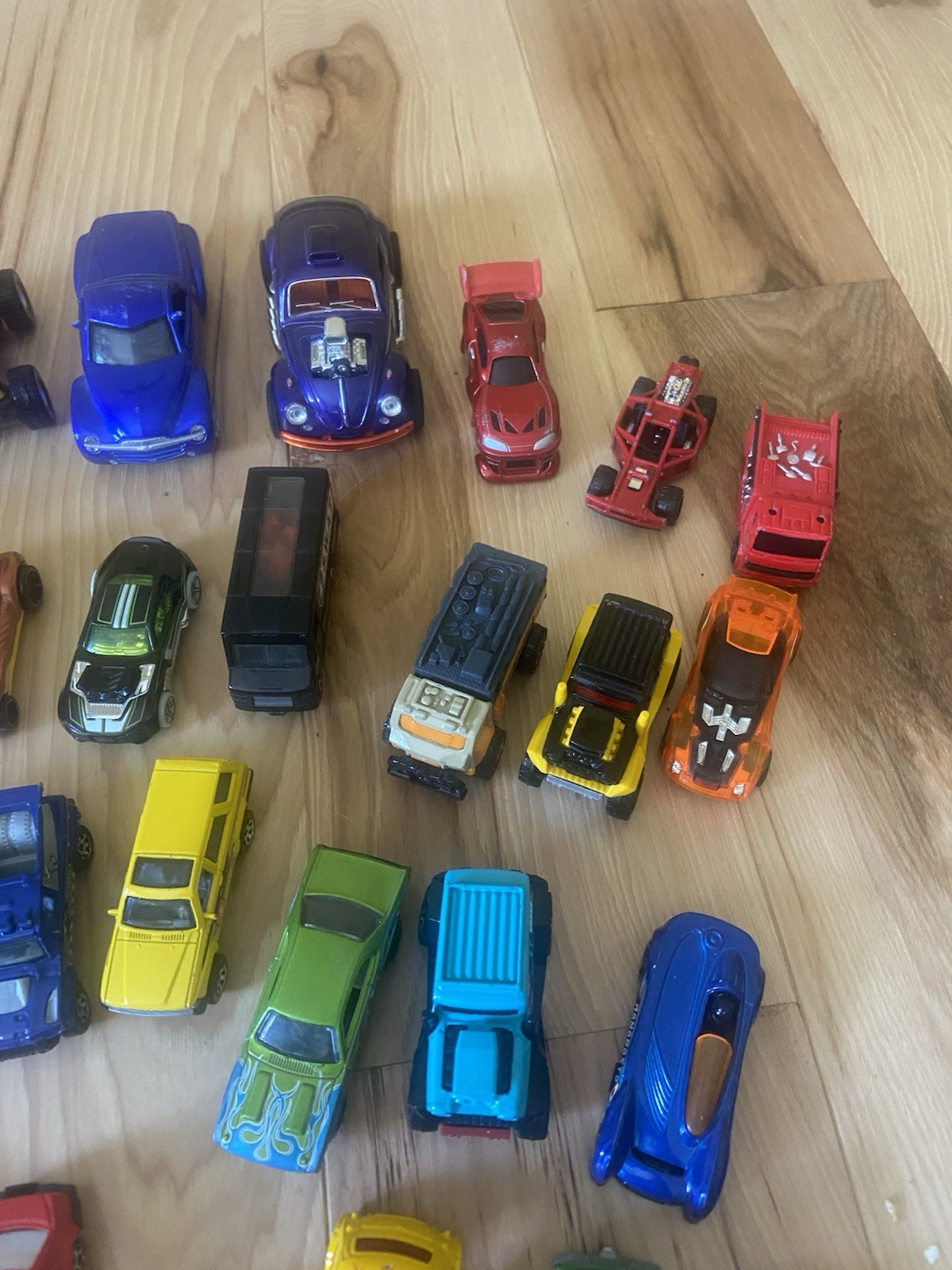 Lot Of 48 Matchbox, Hot Wheel And Other Variety Cars And Trucks