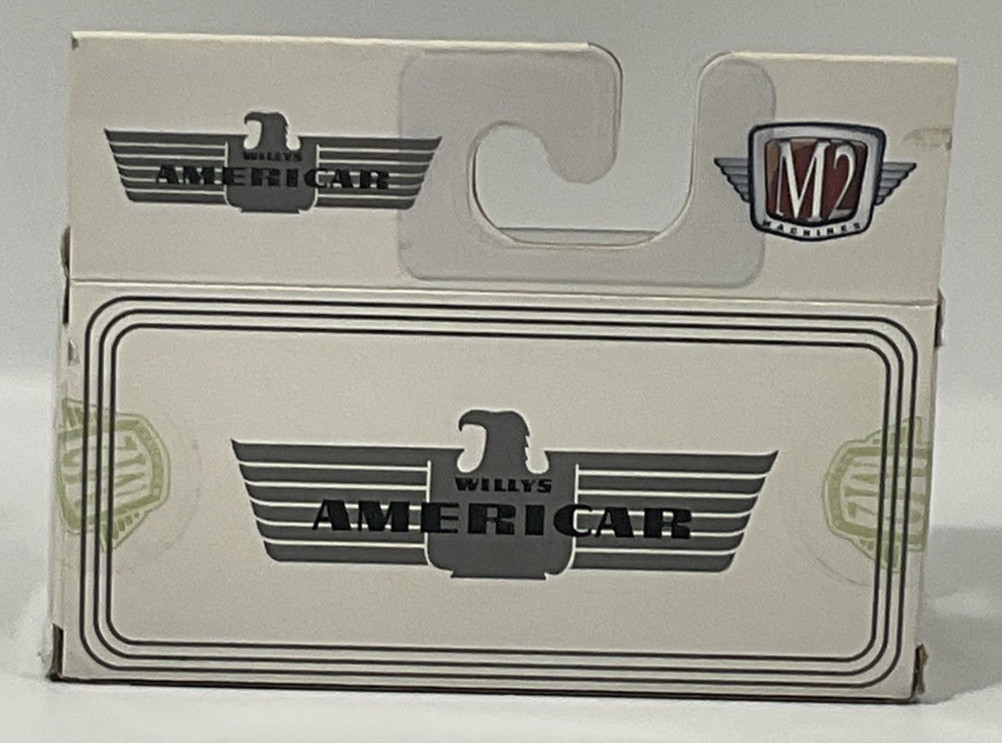 M2 Machines 1941 ’41 WILLYS COUPE R77 23-26 Americar Yellow/Cream 1/64 2023