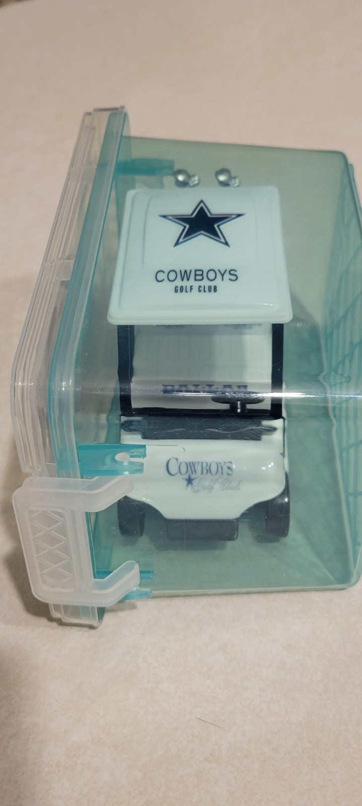 DALLAS COWBOYS custom GOLF CART diecast/ plastic car truck
