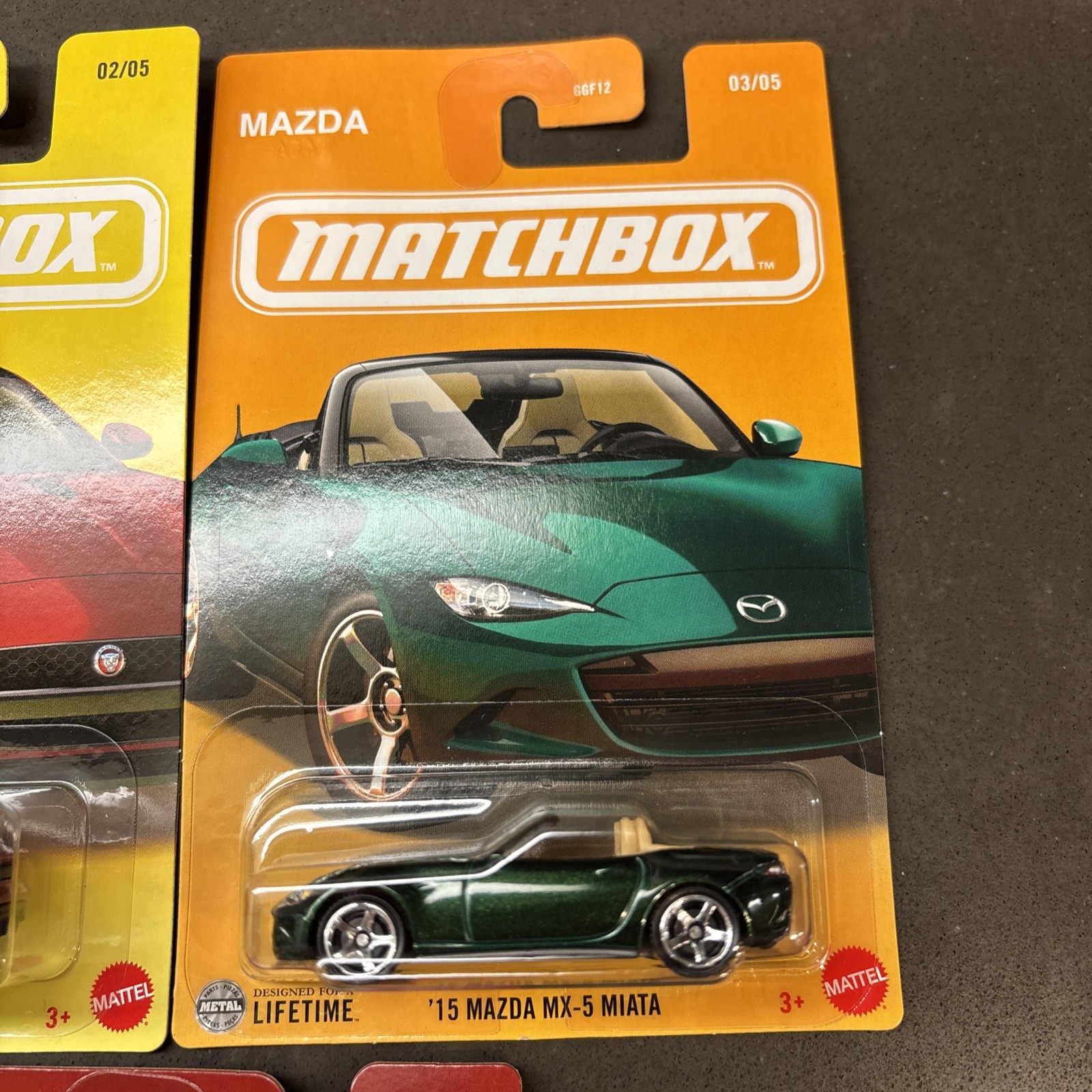 Matchbox Sport Cars Series – Lotus Jaguar Mazda Chevy – 2025 – Set 1-5