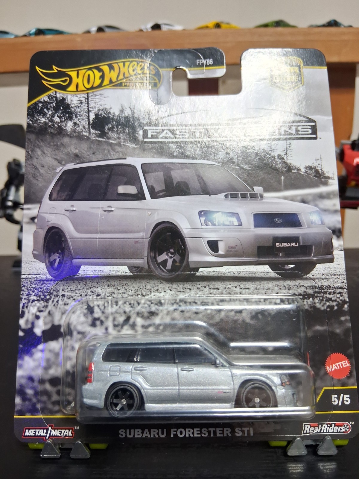 Hot Wheels Subaru Forester STI Fast Wagons Car Culture Premium 5/5