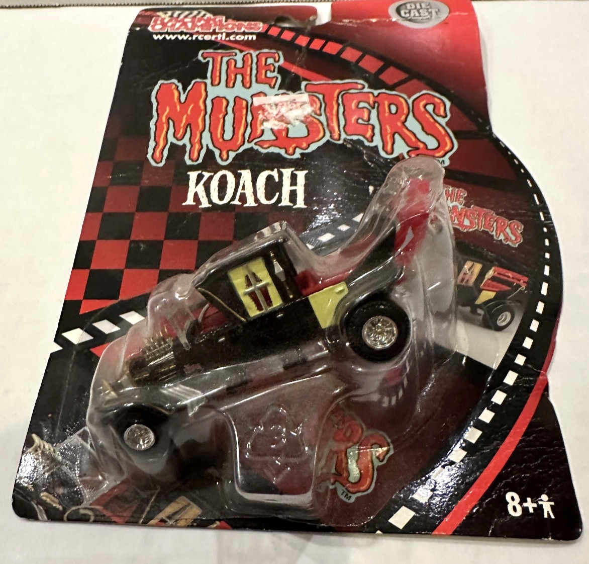 Munsters Koach George Barris 1:64 Diecast TV Car MOC Custom Horror Vehicle