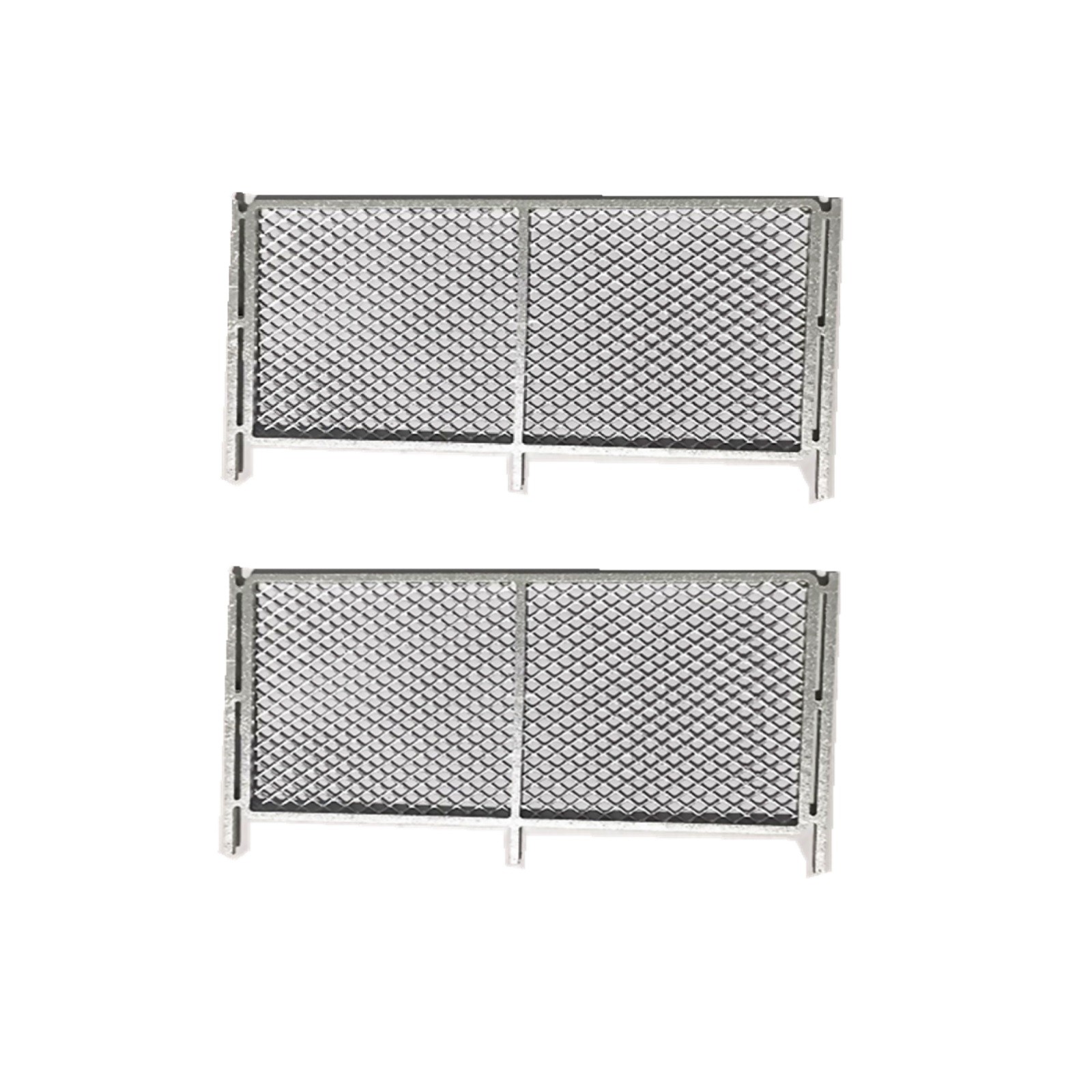 2Pcs 1/64 Fences Diorama DIY Car Model Toy Accessories Diorama Scenery Tools