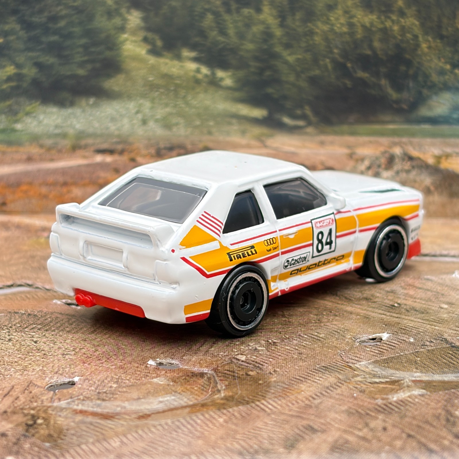 Hot Wheels ’84 Audi Sport Quattro White 1:64 LOOSE Diecast Car