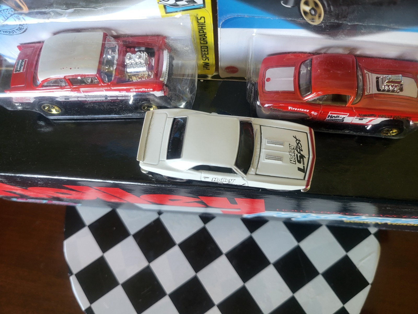 ERTL Customized 1993 Limited Edn 1/64 HOLLEY PERFORMANCE RACING Transporter MiB