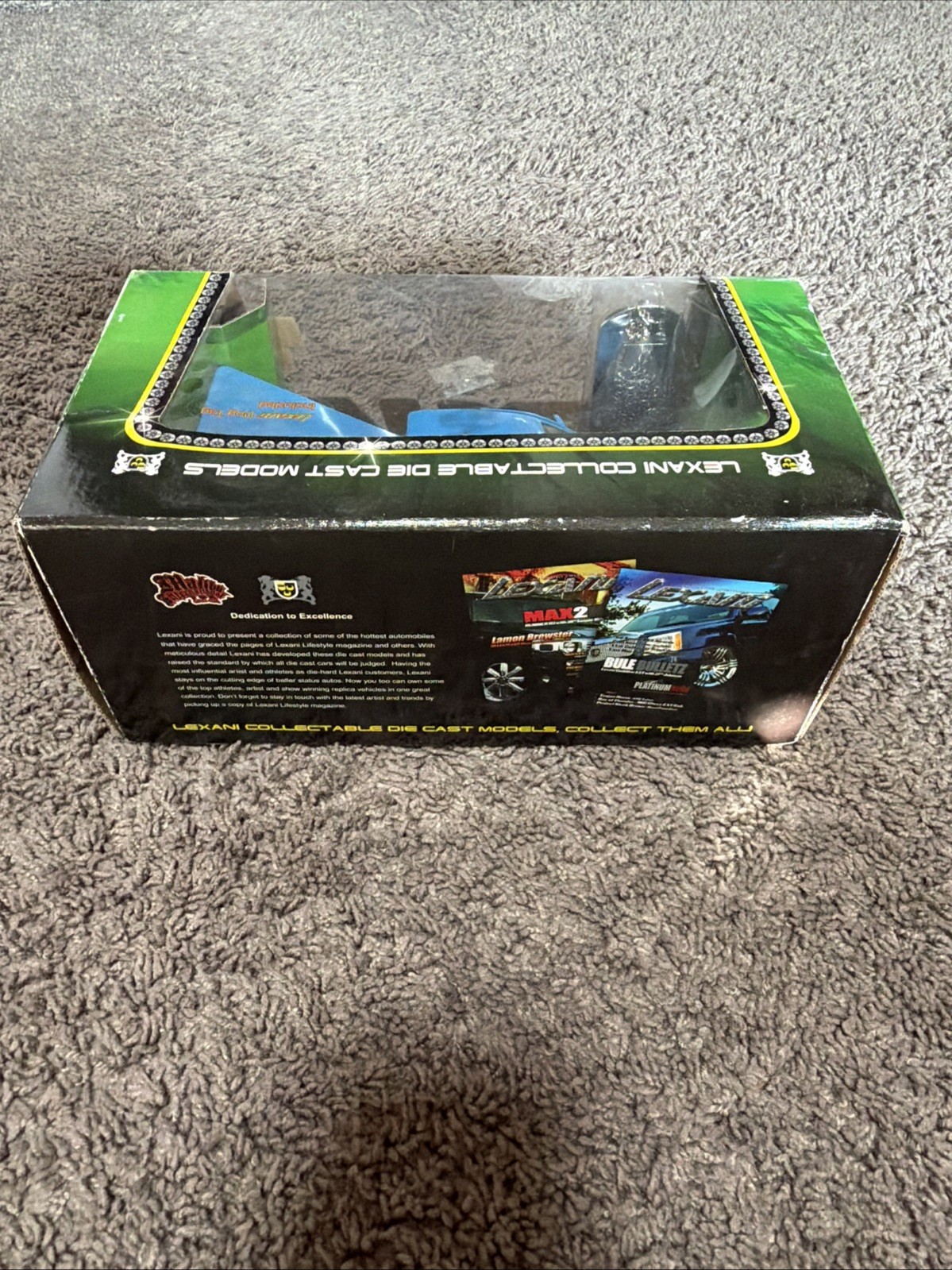 Lexani 1:24 Die-Cast 2004 Chevy Silverado SS – Limited Edition – Blue/Black -NIB