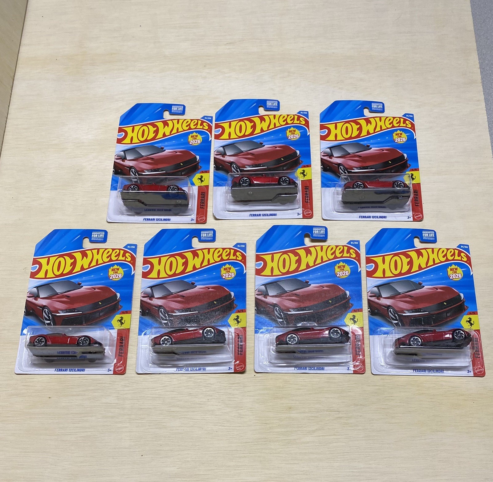 Ferrari Hot Wheels Lot Of 30 Cars 365 GTB4 , 12Cilindri , SF90 And 2 F40