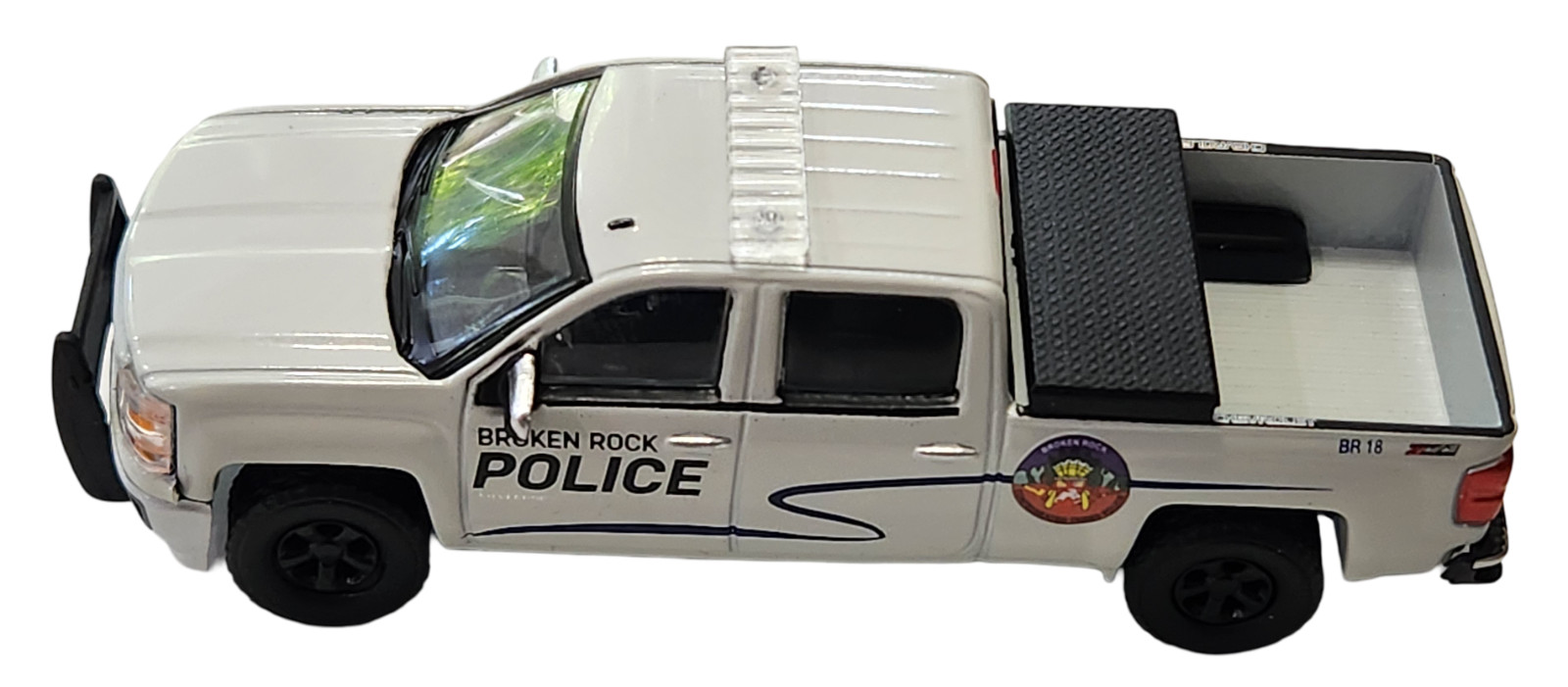 GreenLight 1:64 2014 Chevrolet Silverado Broken Rock Police Toylandbay Exclusive