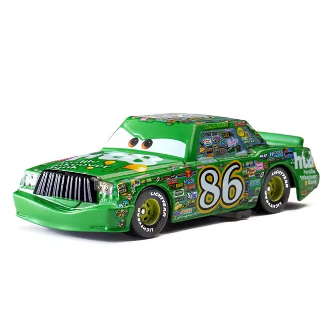 Disney Pixar Cars Mater Chick Hicks Racing Car 1:55 Diecast Model Toy Gift Kids