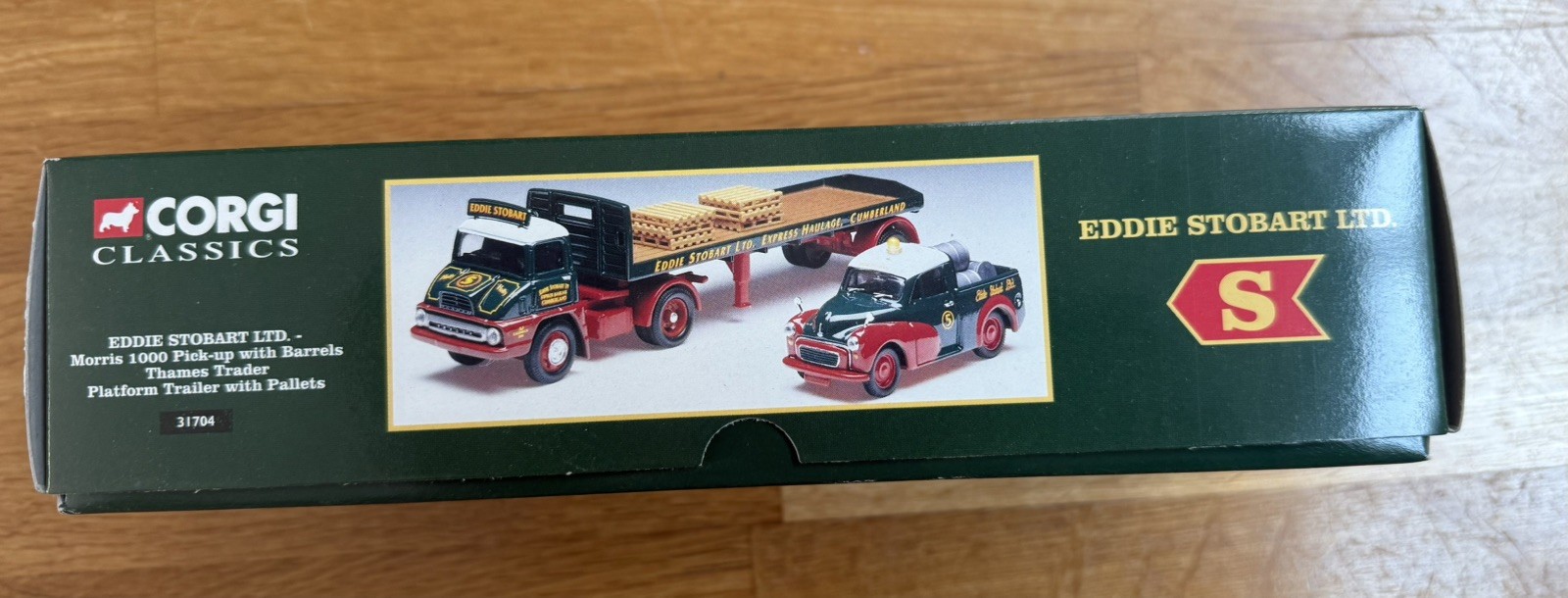 Corgi Classics Eddie Stobart Ltd Morris 1000 Thames Trader Platform Trailer New