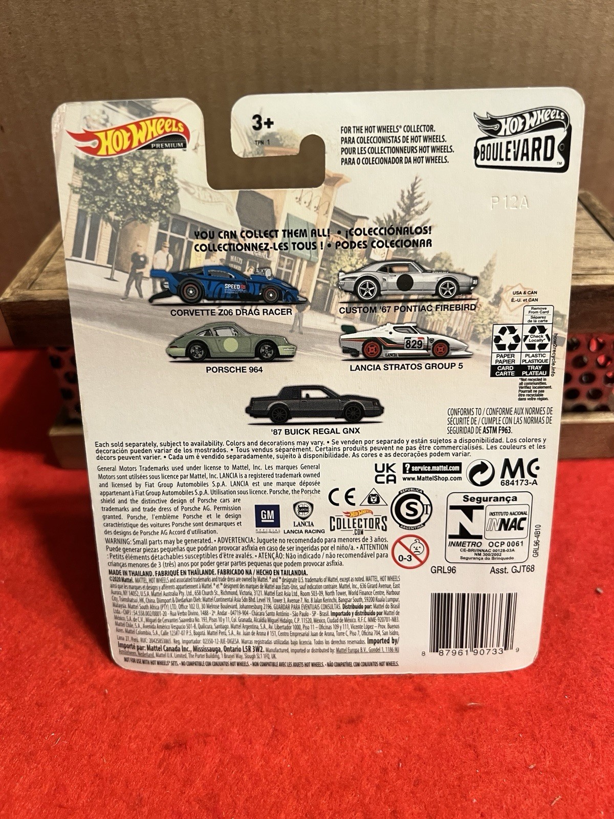 Hot Wheels Boulevard Laughlin Racing Corvette Z06 Drag Racer In Protector 🛞🛞🛞