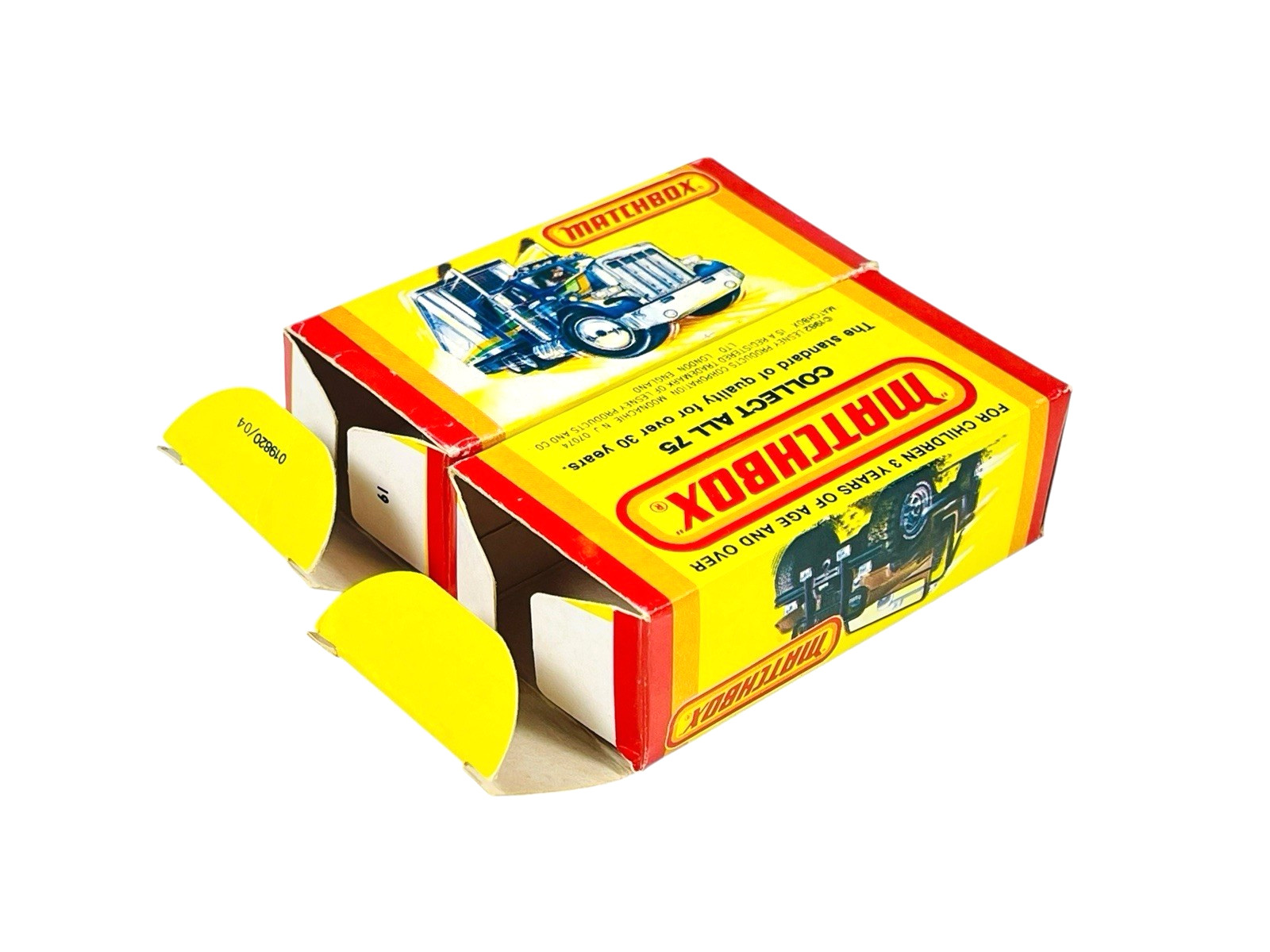 Matchbox Lesney Superfast (2) Varied MB71 1962 Chevy Corvettes w/Yellow Boxes