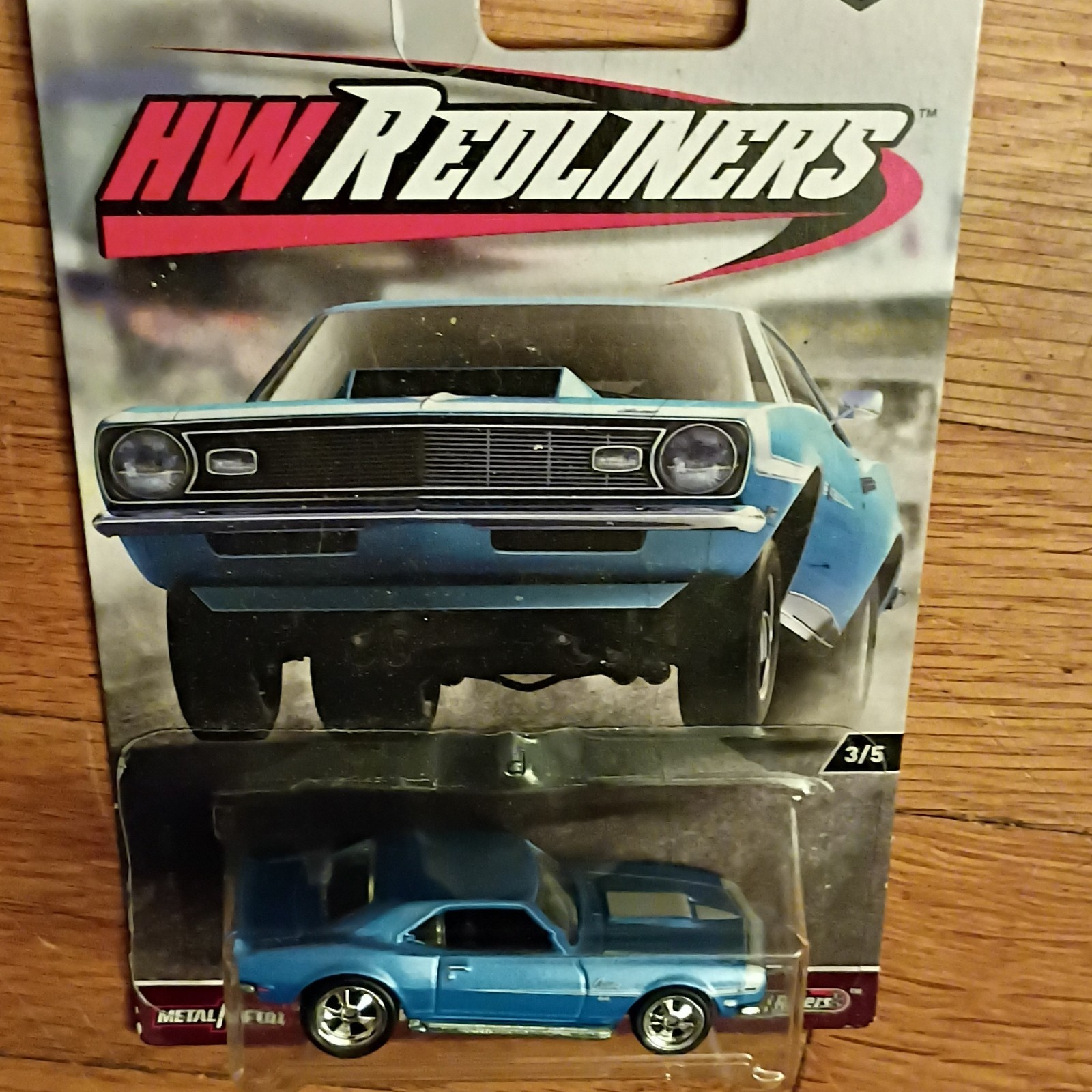 HOT WHEELS CAR CULTURE 2017 REDLINERS 68 COPO CAMARO SS REAL RIDERS