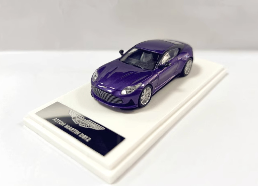 XG 1:64 Purple DB12 Coupe Racing Sports Model Diecast Metal Car