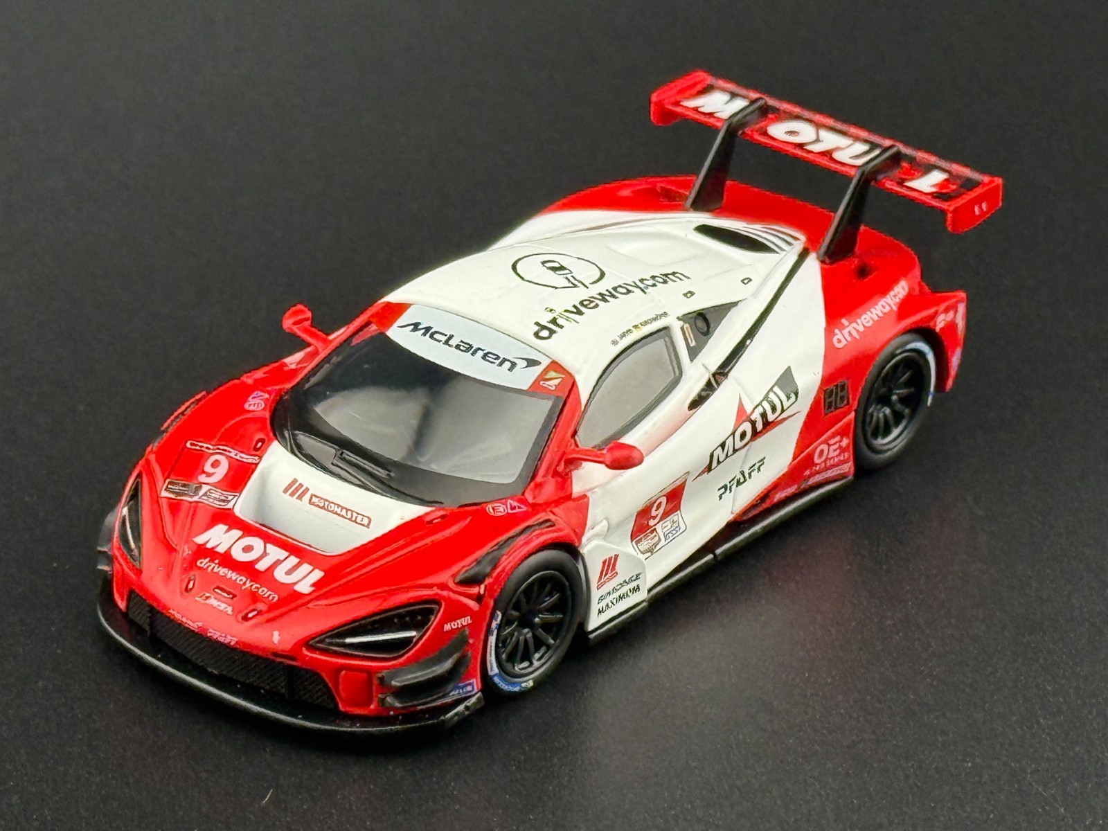 Mini GT McLaren 720S GT3 Evo Pfaff Motorsports 2024 IMSA Laguna Seca #993 1/64