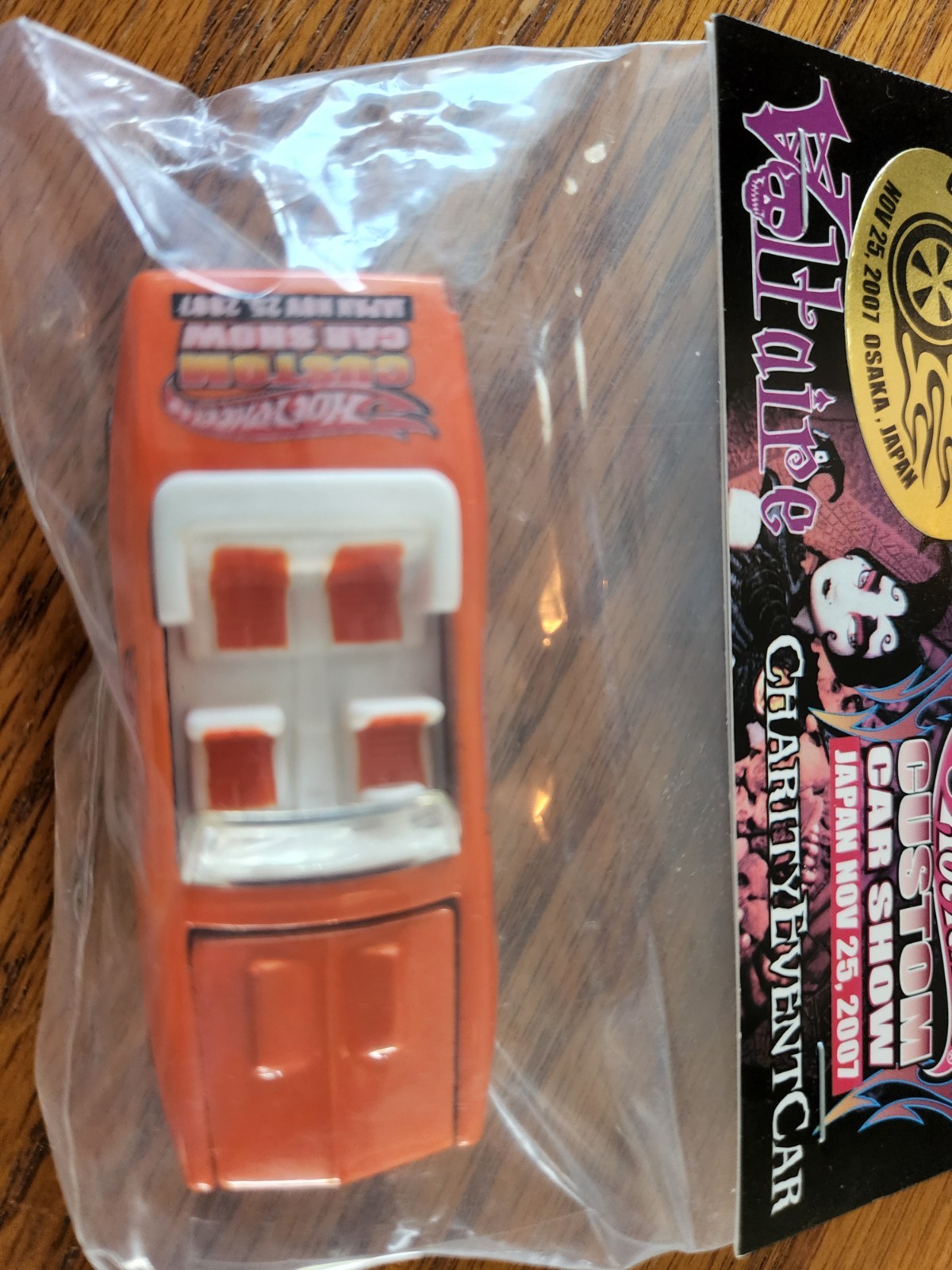 RARE Voltaire Signed Hot Wheels 2007 Japan 67 Camaro Limited Edition