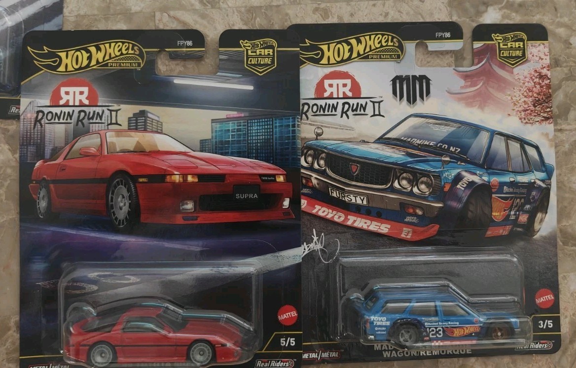 Hot Wheels Ronin Run 2 II Premium – Civic, Lancer, Mazda, & Supra NO SKYLINE