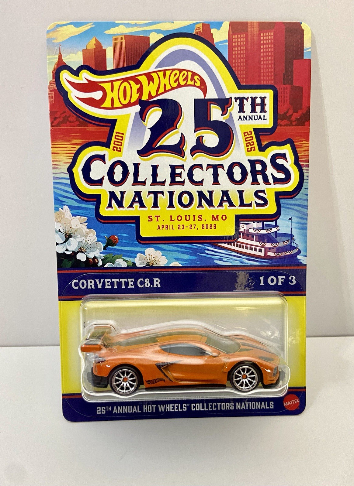 Hot Wheels 2001 25th Collection Nationals Corvette C8.r #00726/06200 low number