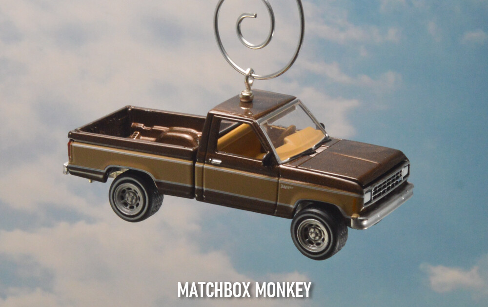 1984 Ford Ranger XL Pickup Truck Custom Christmas Tree Ornament 4X4 RARE Adorno