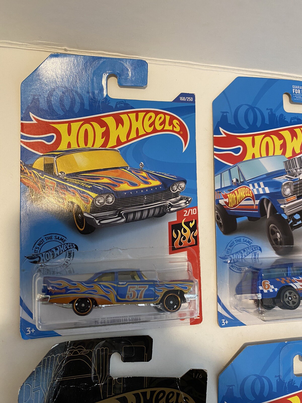 Lot Of 4 Hot Wheels – 50th Anniversary 54 Nova Etc. Please See Photos!