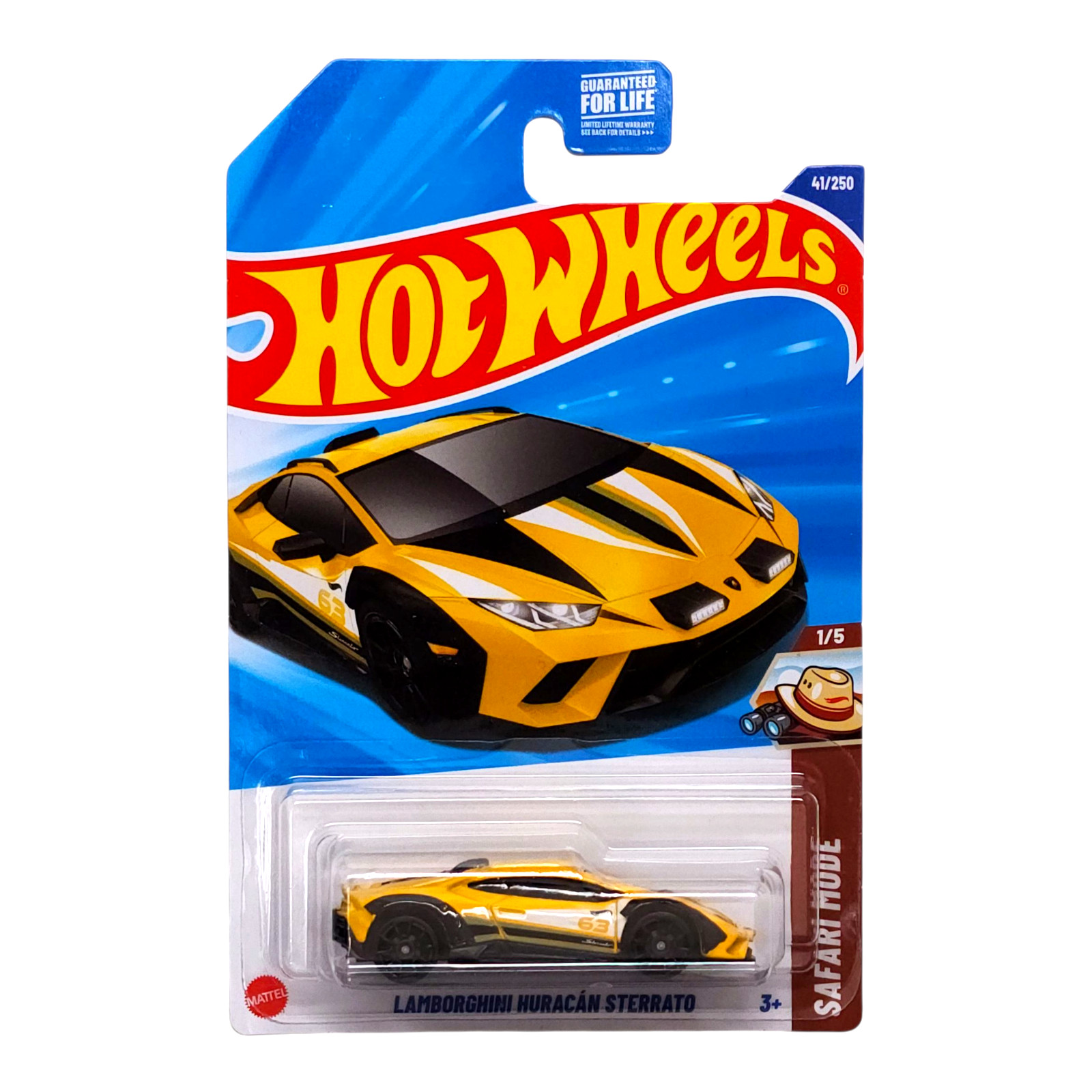 HOT WHEELS Lamborghini Huracan Sterrato Safari Mode Mainline JBB86 2025
