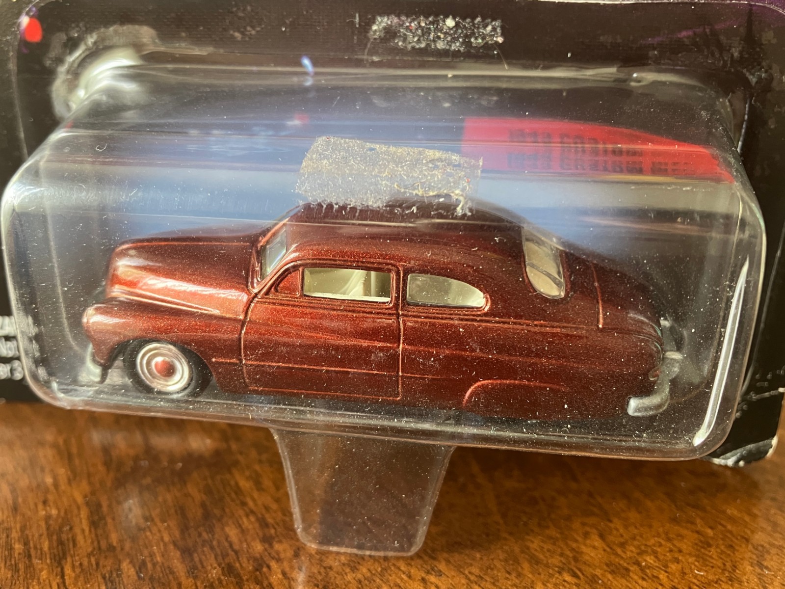 Johnny Lightning American Graffiti 1/64 1949 ’49 Custom Mercury Coupe red sealed