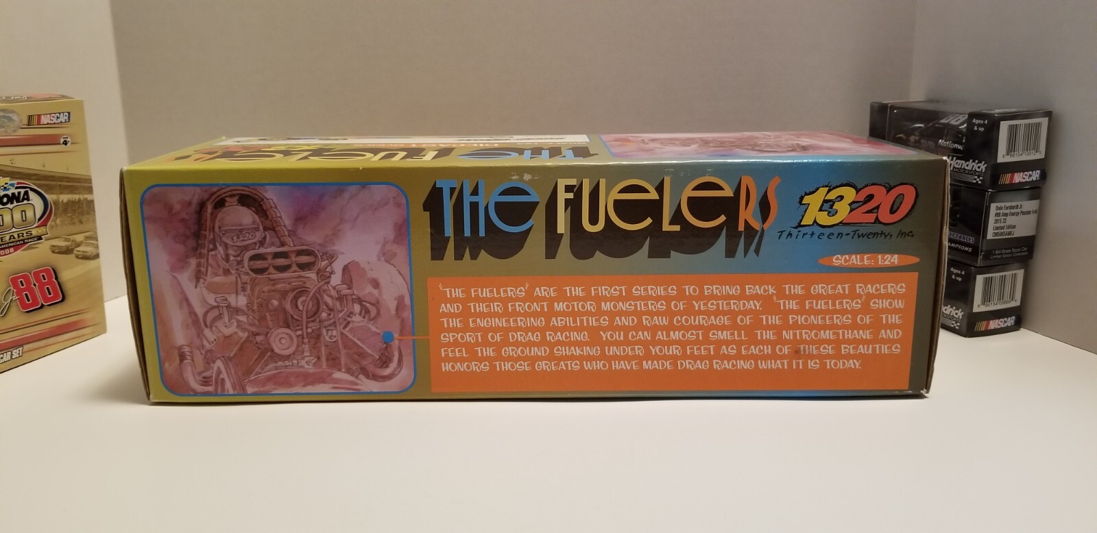 1320 The Fuelers 1:24 Dunn & Reath Dragster “AUTOGRAPHED” By Big Jim Dunn