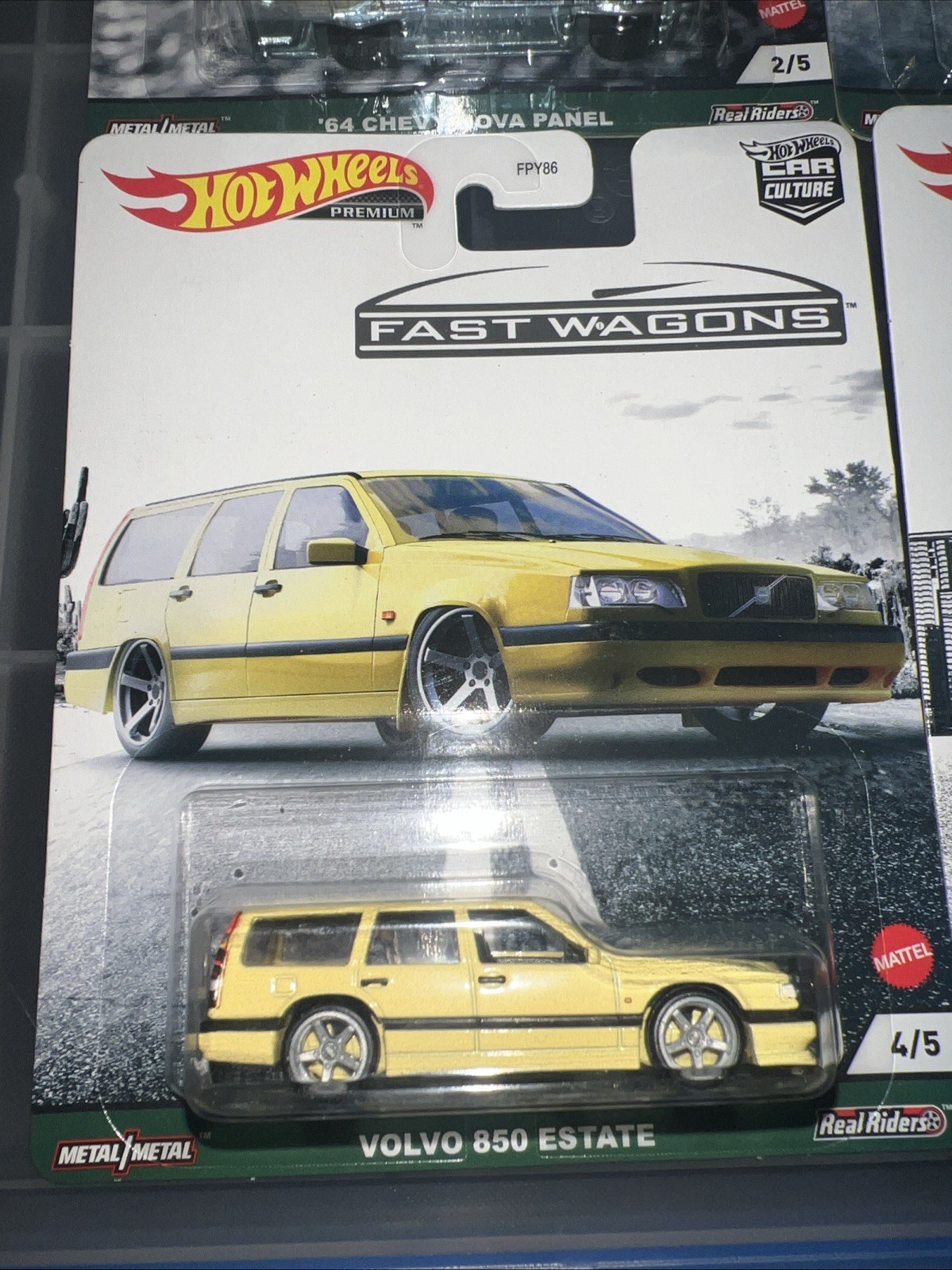 Hotwheels Premium Car Culture Fast Wagons FPY86 Set Of 4 Only See Pictures!!