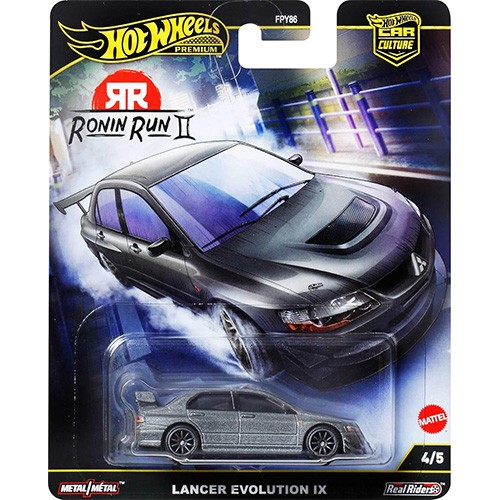 Mattel – Hot Wheels Premium Car – LANCER EVOLUTION IX [Ronin Run II] – New