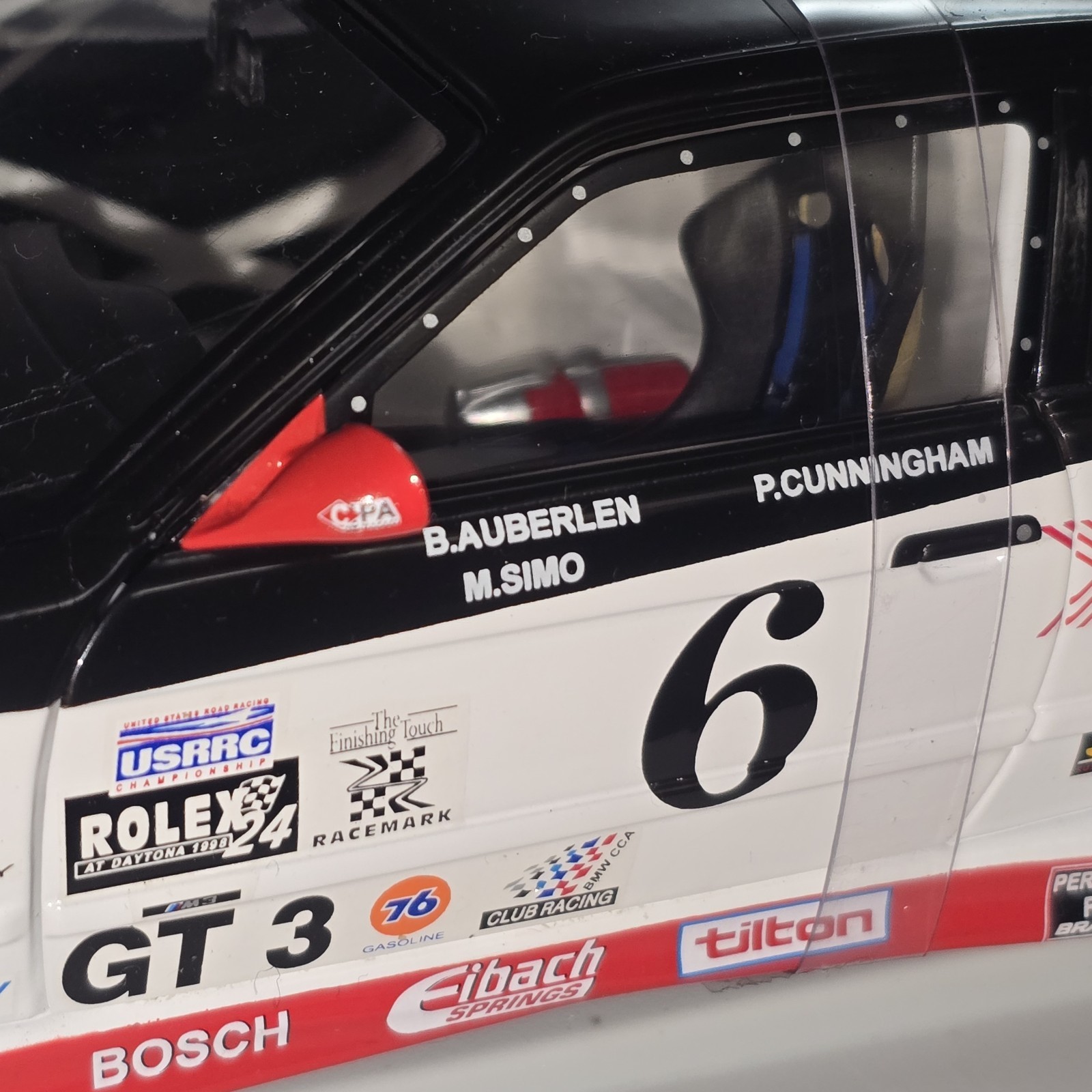 1:18 UT Limited Models BMW E36 M3 GTR Yokohama #6 Die-Cast