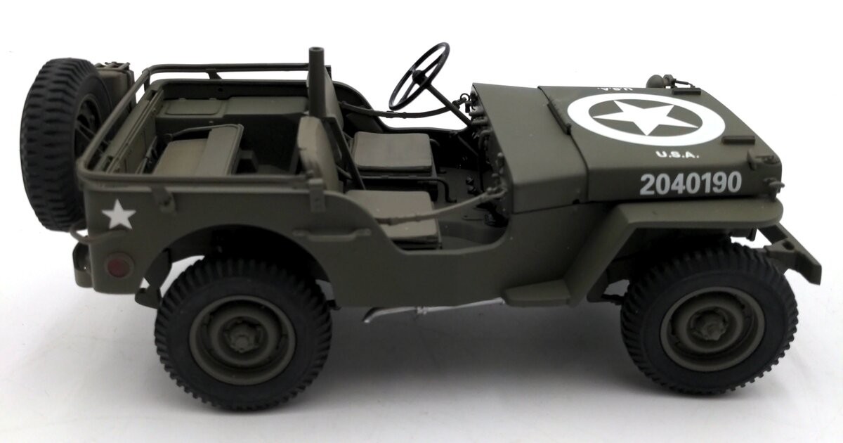 Danbury Mint 1:16 World War II Jeep EX/Box