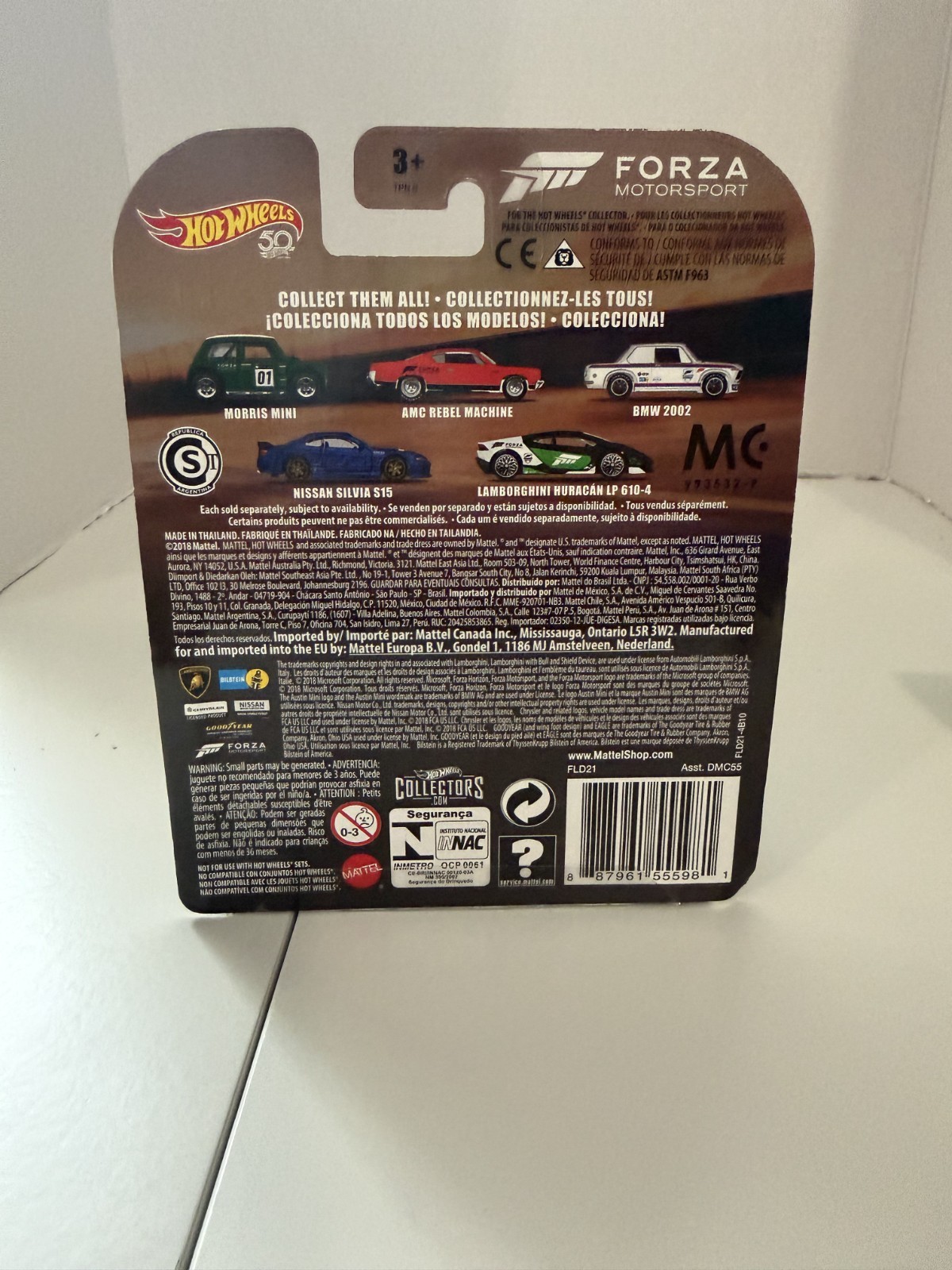 1/64 HOT WHEELS RETRO ENTERTAINMENT PREMIUM FORZA BMW 2002