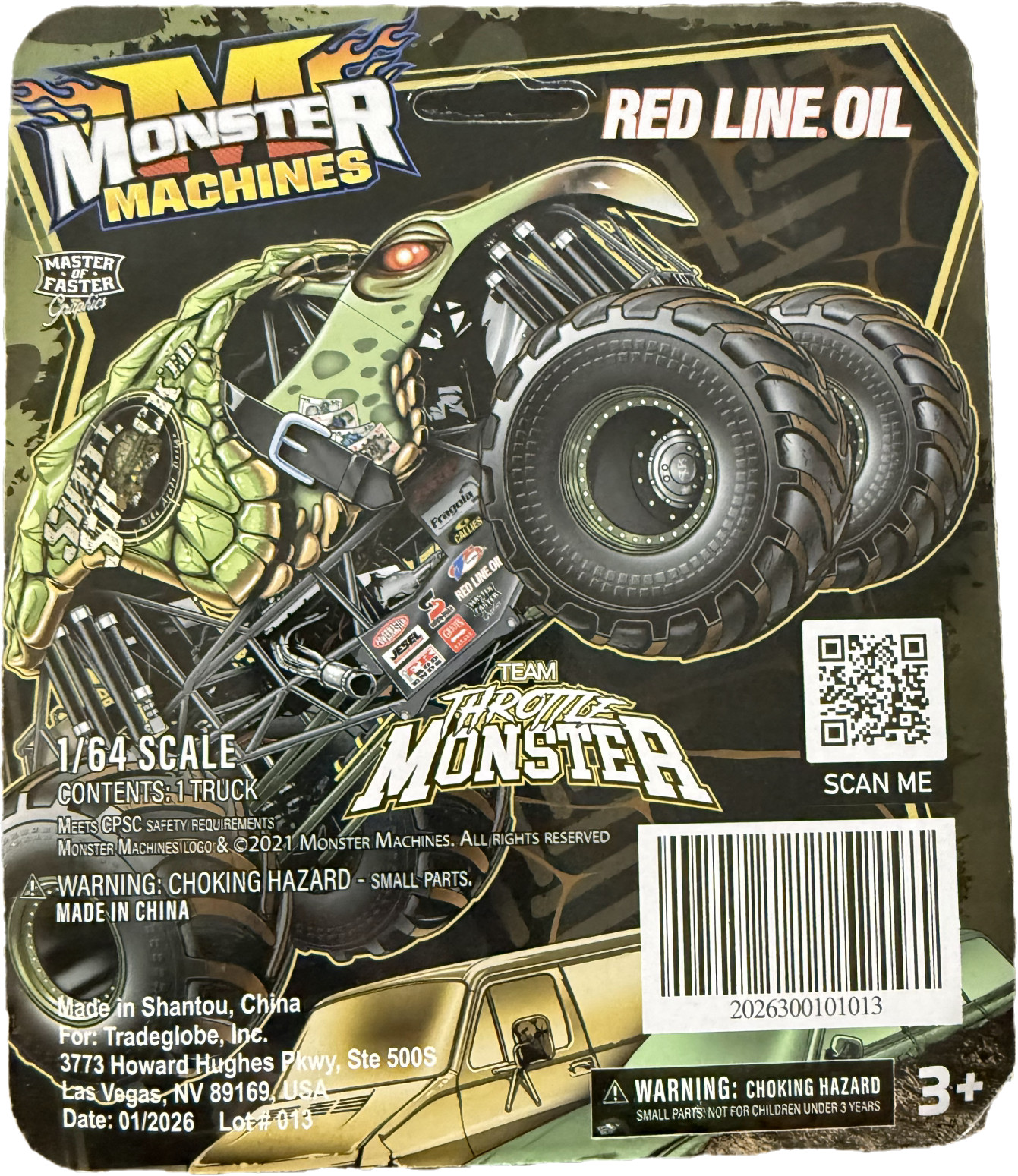 Shell Shock Monster Machine officially licensed die cast toy