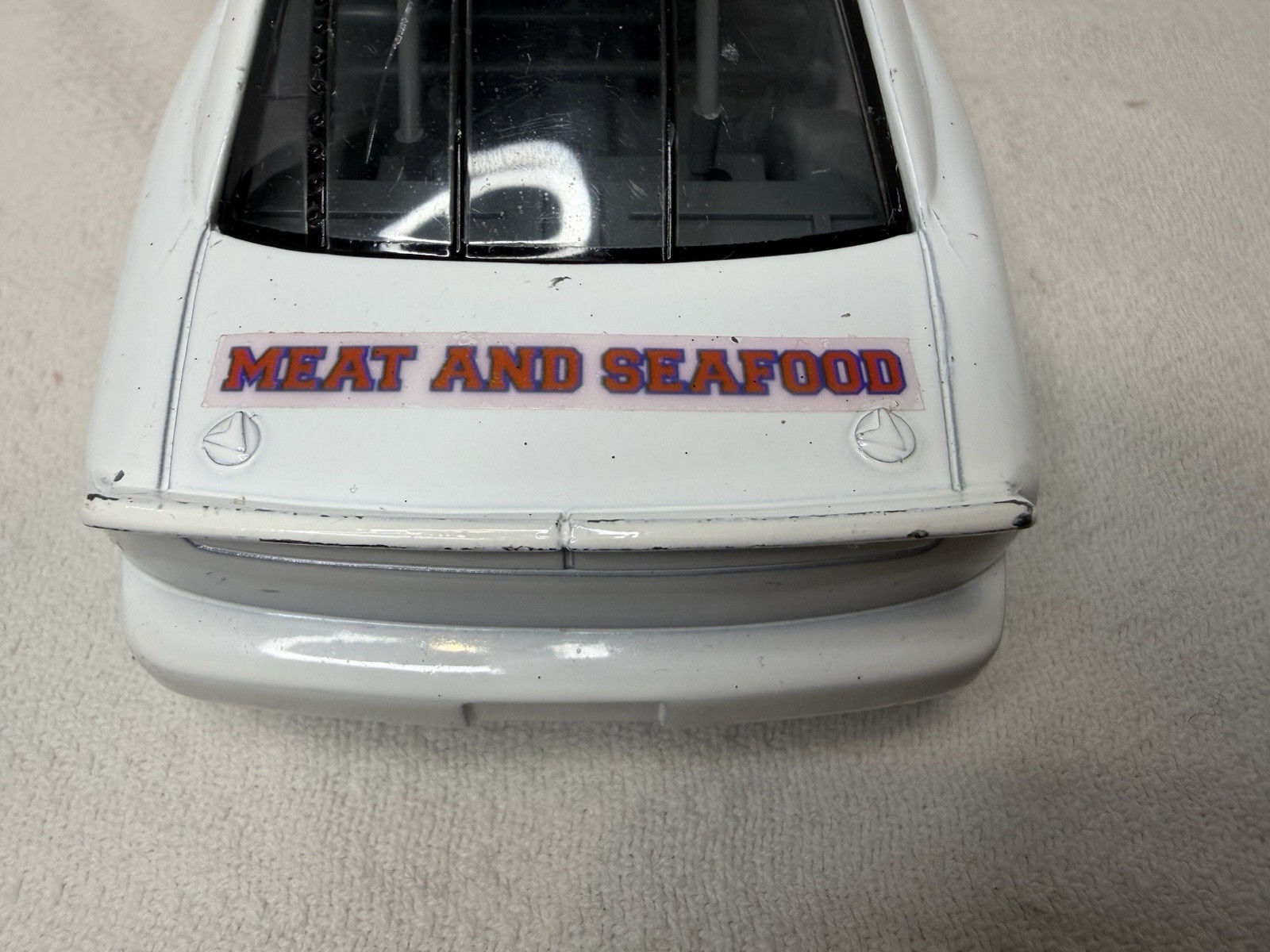 Vintage Golden Wheel 1/24 Scale Kroger #80 Stock Race Car Meat And Seafood Promo