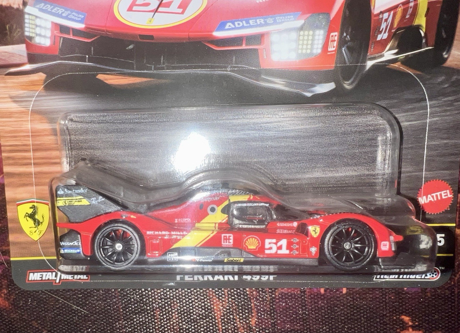 Hot Wheels Premium Car Culture Circuit Legends JBK49 FERRARI 499P Scale 1 64