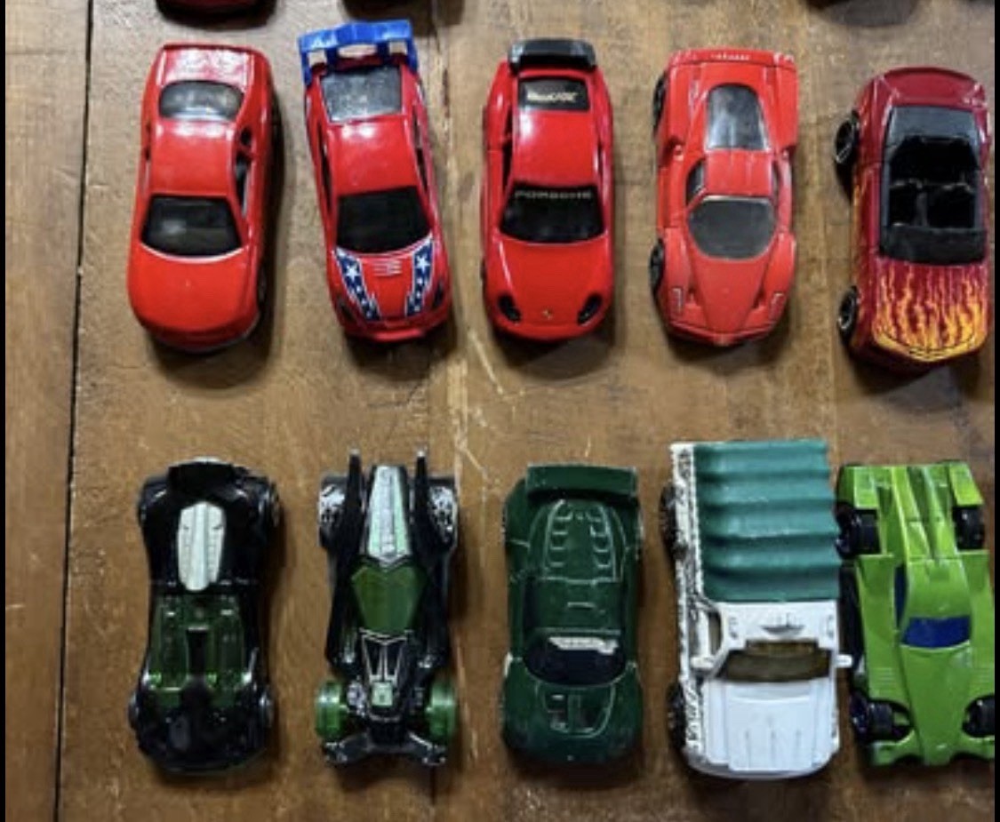 Hot Wheels and Other Branded Toy Cars- Used Good / Fair Condition Lot of 68plus