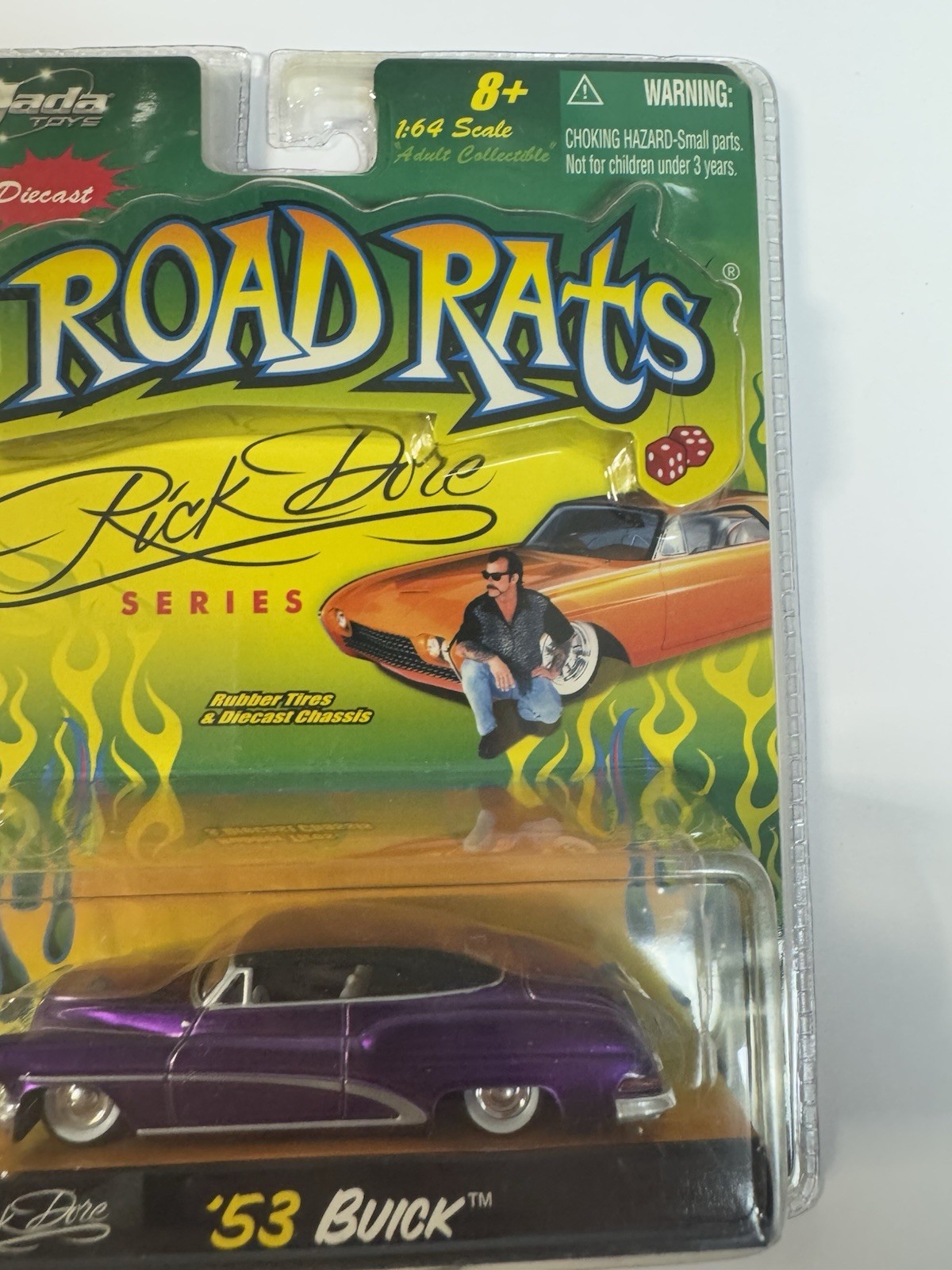 Jada 53 1953 Buick Super Riviera Rick Dore Road Rats Hot Rod Car Purple RARE