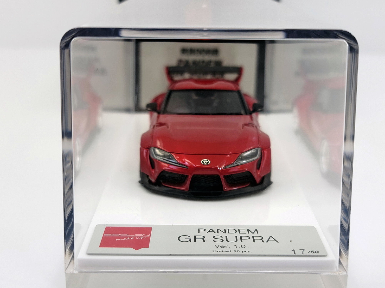 Make Up Eidolon 1:43 Pandem Toyota GR Supra(A90) Ver. 1.0 Candy Red(RB006B)LE 50