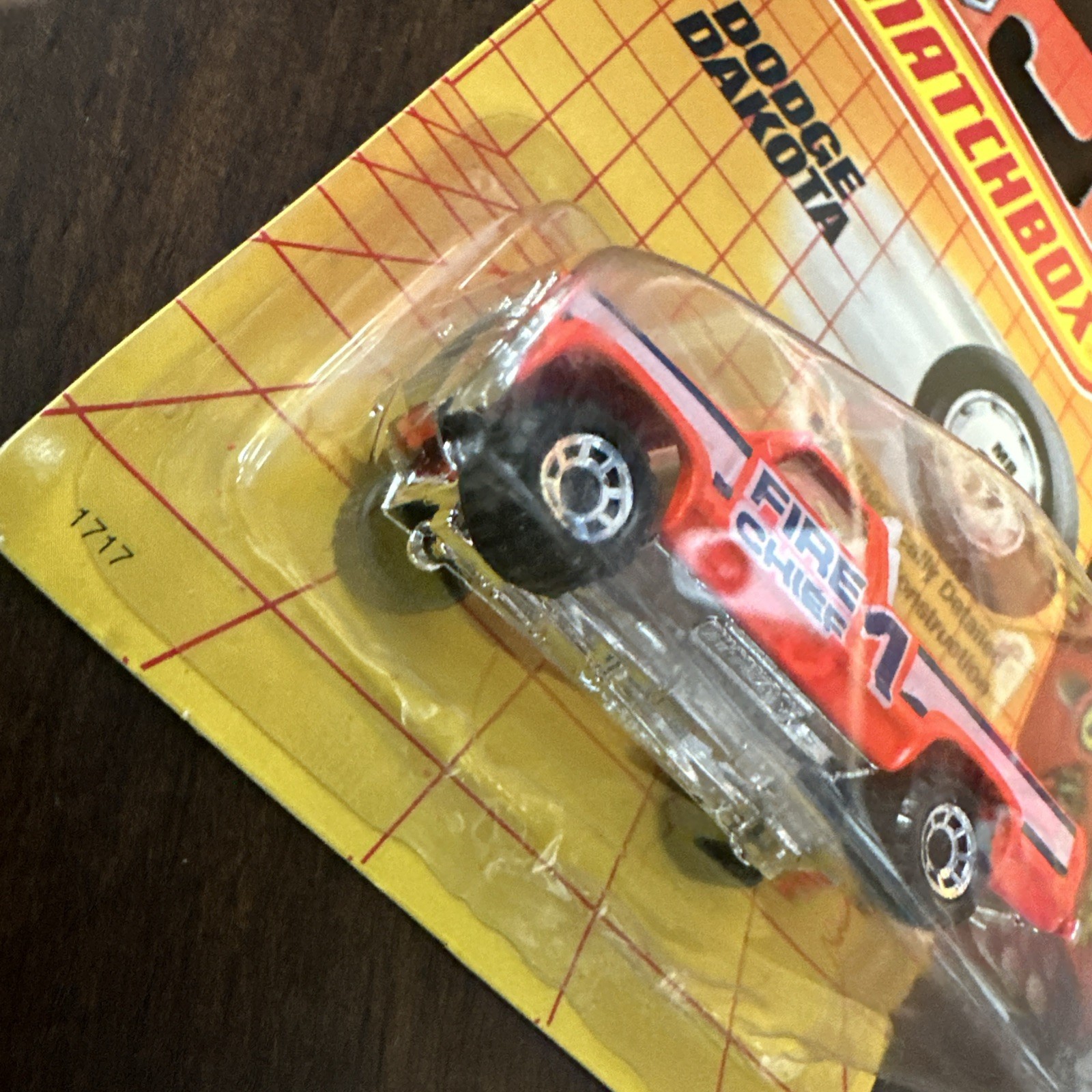 1990 Matchbox Dodge Dakota MB17 Fire Chief