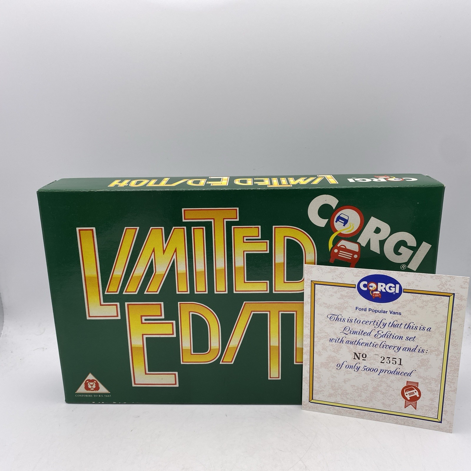 Corgi D23/1 Ford Popular Vans – Limited Edition – Boxed
