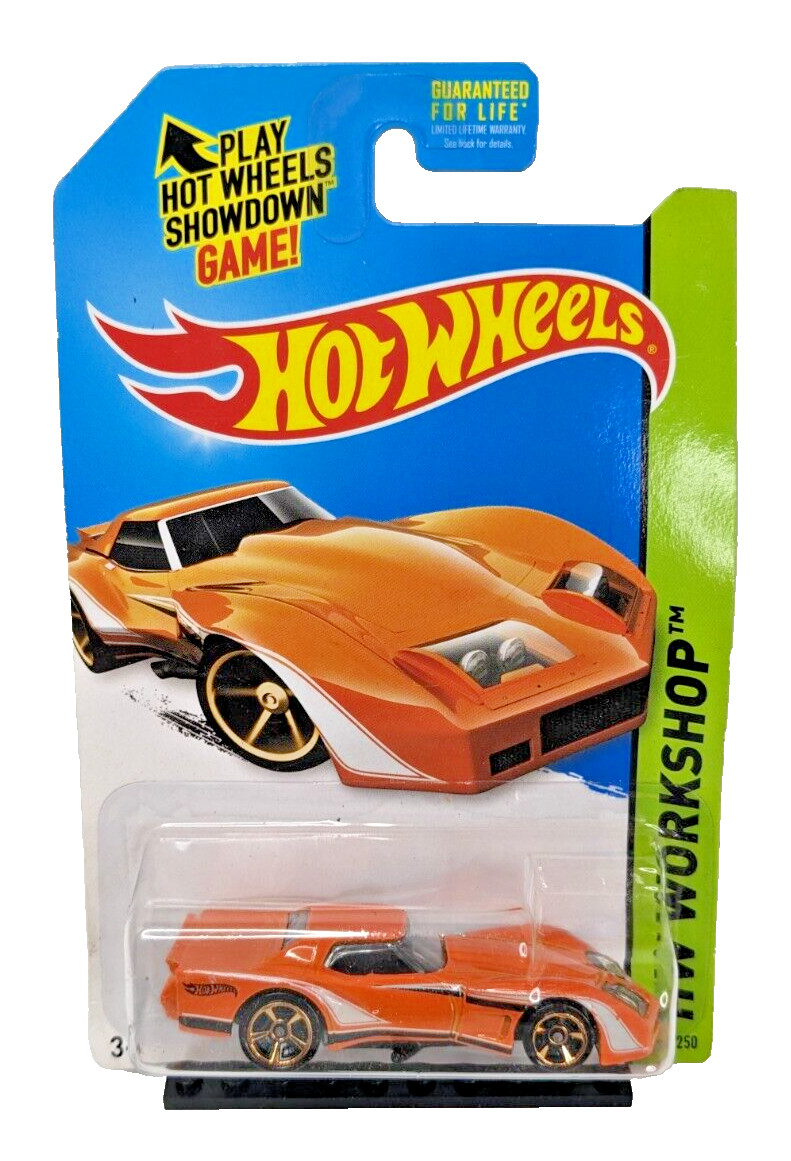 2014 Hot Wheels Workshop 1976 Greenwood Corvette 237/250 Muscle Mania