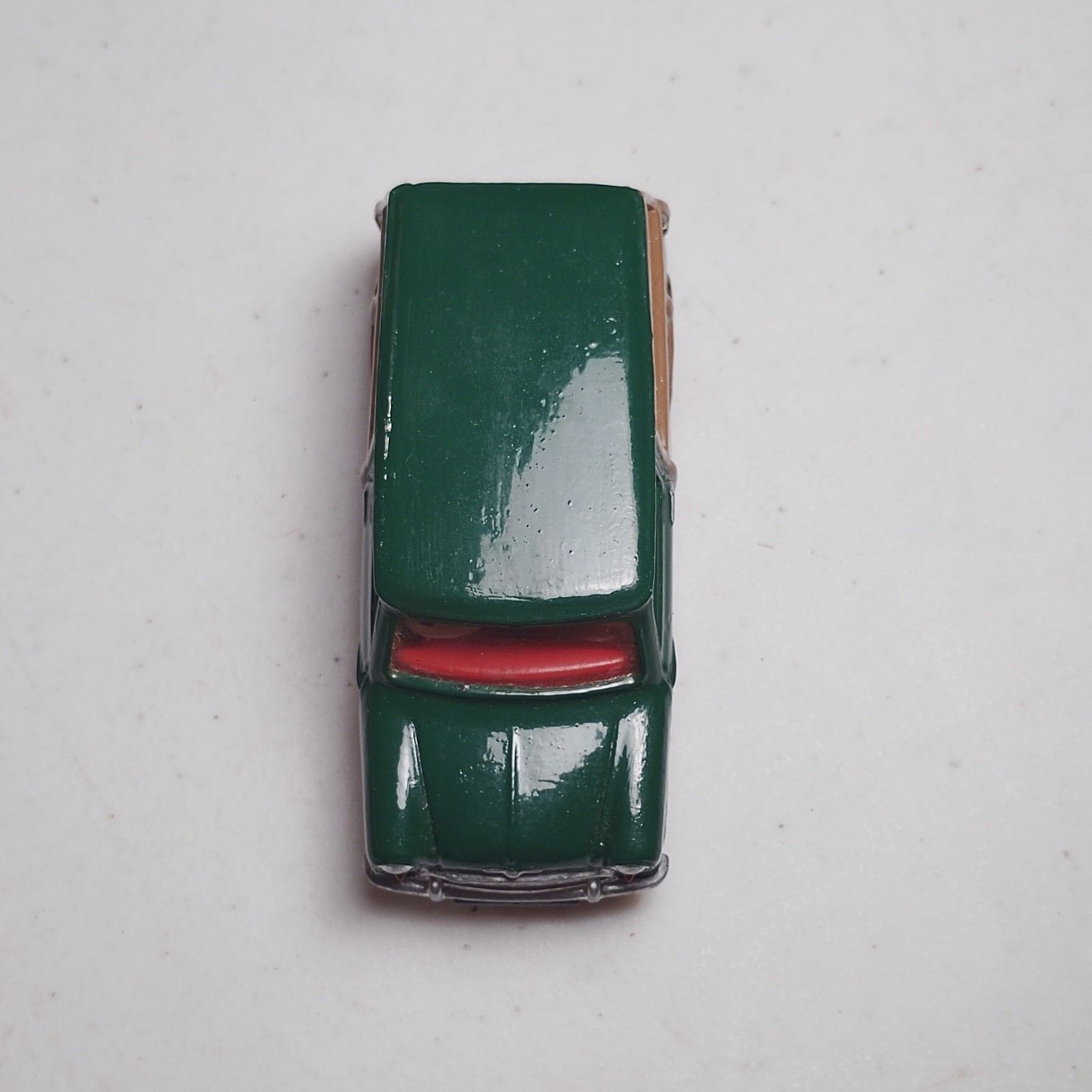 Corgi Toys Morris Mini Traveller Woodie Green Brown 1:43 Diecast Restored