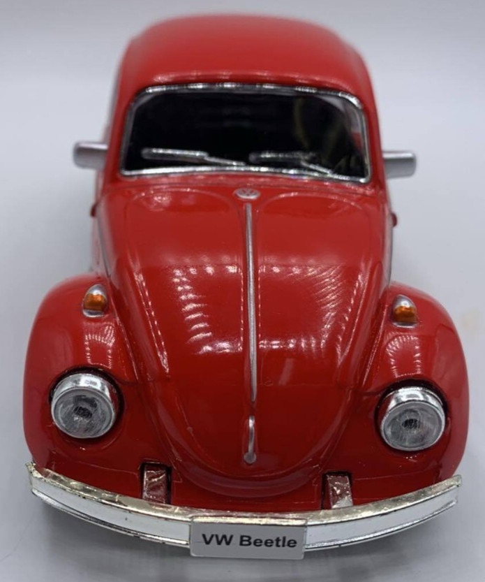 1967 Volkswagen Classical Beetle Hard Top, Red – Kinsmart 5375D – 1/32 Scale