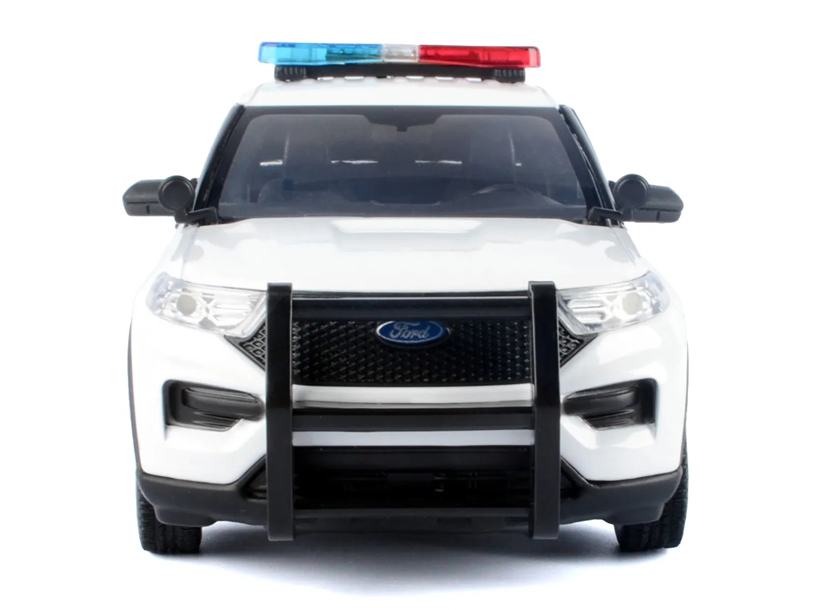 2022 Ford Police Interceptor Utility Plain White “Builder’s Kit” with Flashing L