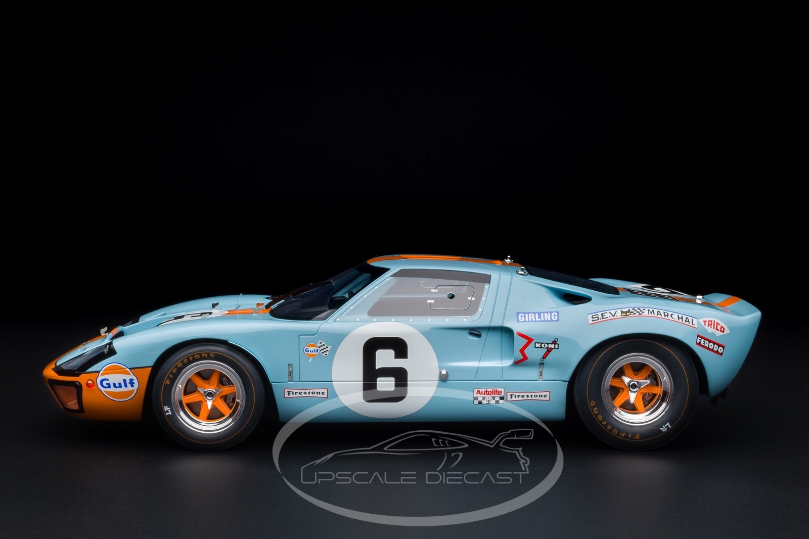 Werk83 1/12 Ford GT40 Mk I #6 Winner 24h LeMans 1969 Ickx, Oliver Brand New