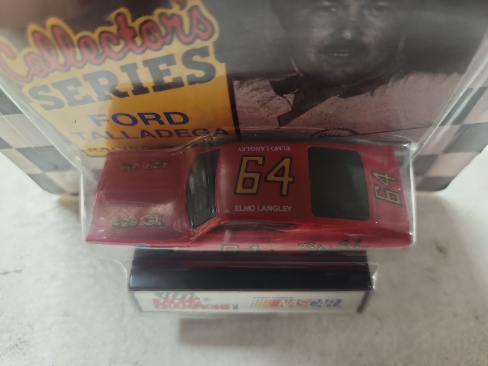 Elmo Langley Racing Champions 1992 #64 Ford Torino Cobra Talladega 1/64
