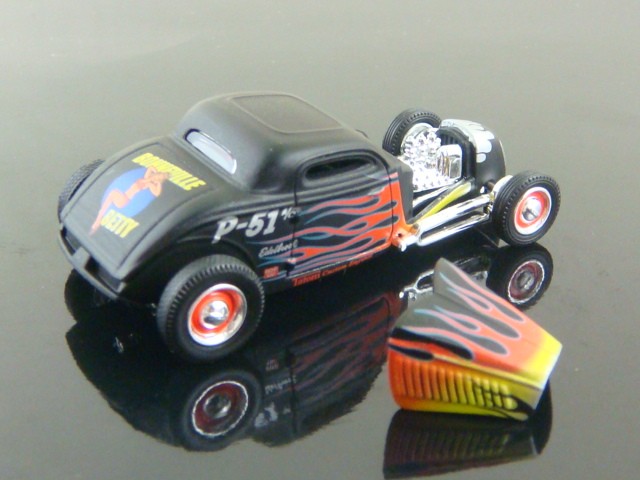 1934 Ford Lakes Coupe Flathead V8 Bonneville Betty Salt Flats Racer 1/64 Sc LE R